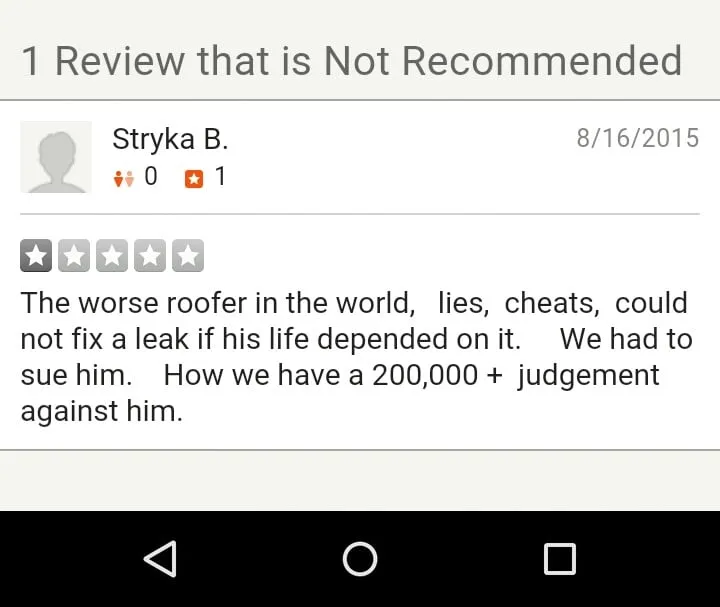 Slide of A Mitlo Roofing