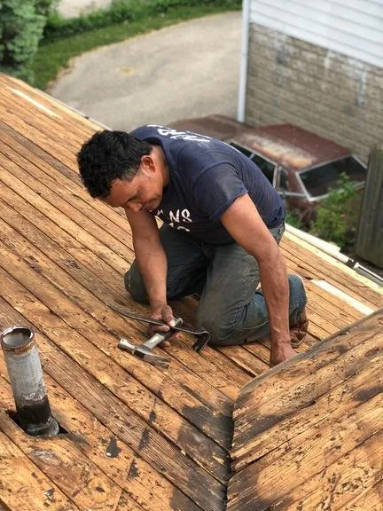 Slide of A New Roofing Contractor