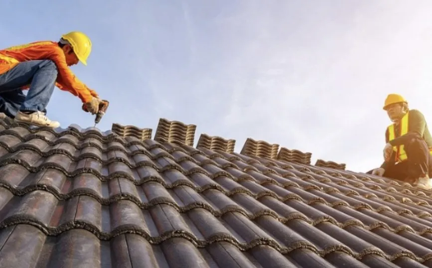 Slide of A Nicholas roofing