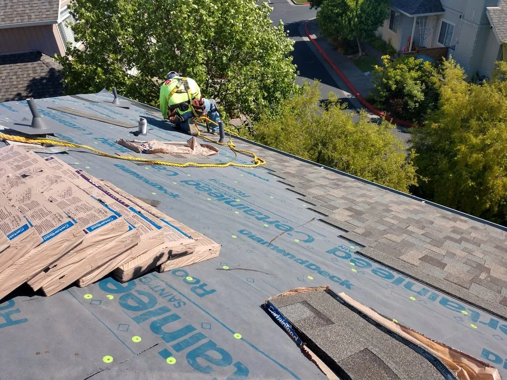 Slide of A-One Roof Management