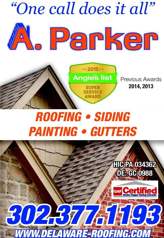 Slide of A Parker Contracting