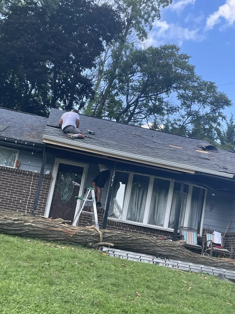 Slide of A plus certified roofing