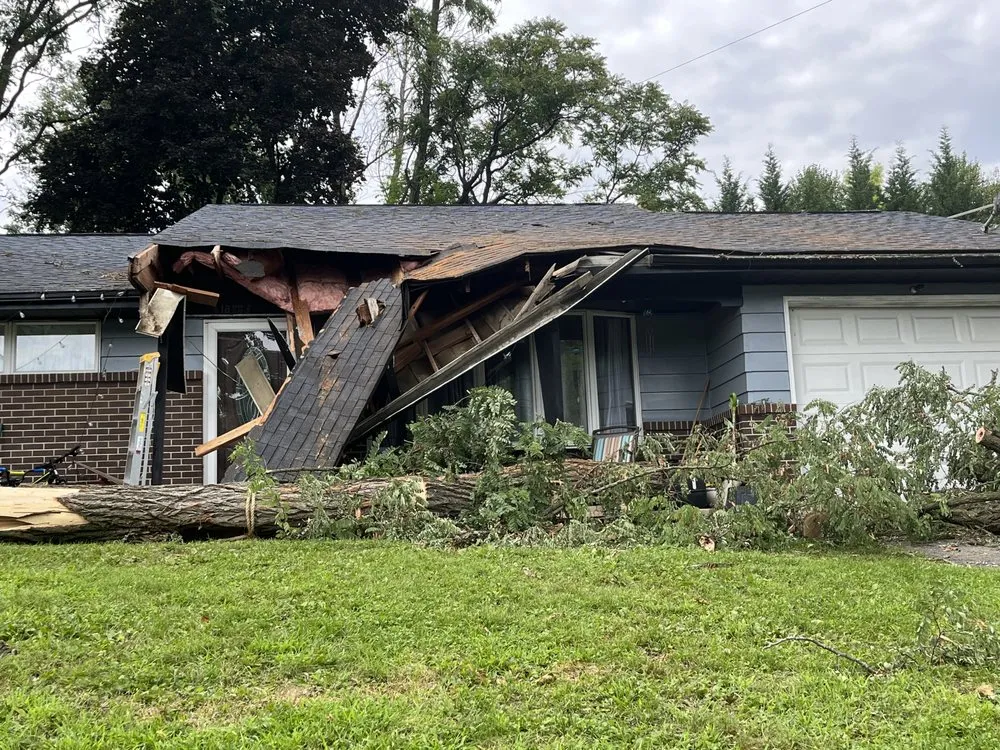 Slide of A plus certified roofing
