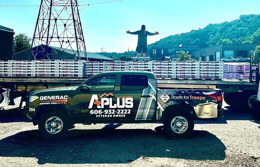 Slide of A Plus Contractors