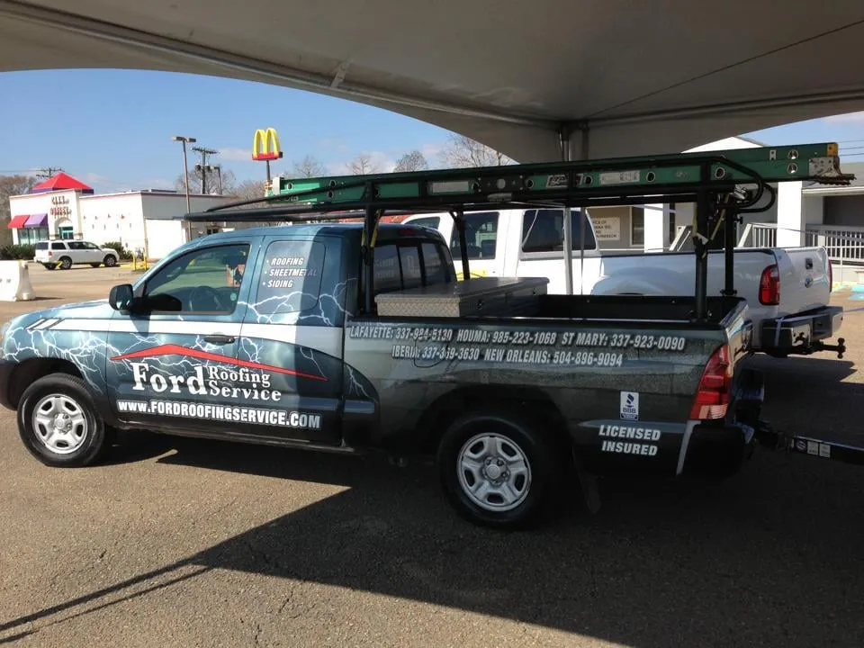 Slide of A Plus Ford Roofing Service