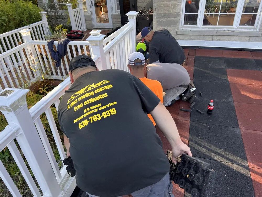 Slide of A plus roofing chicago