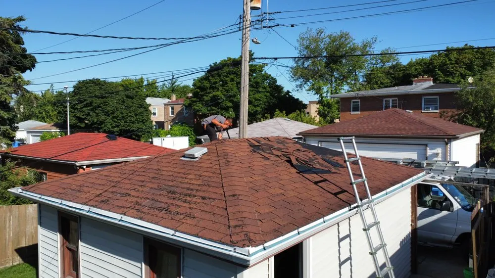 Slide of A plus roofing chicago