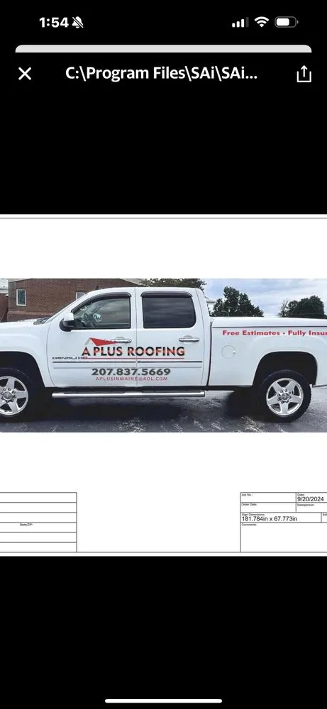Slide of A Plus Roofing
