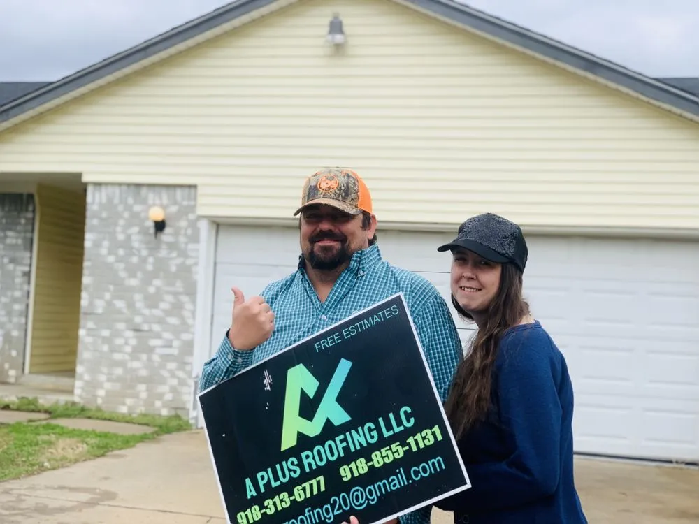 Slide of A Plus Roofing