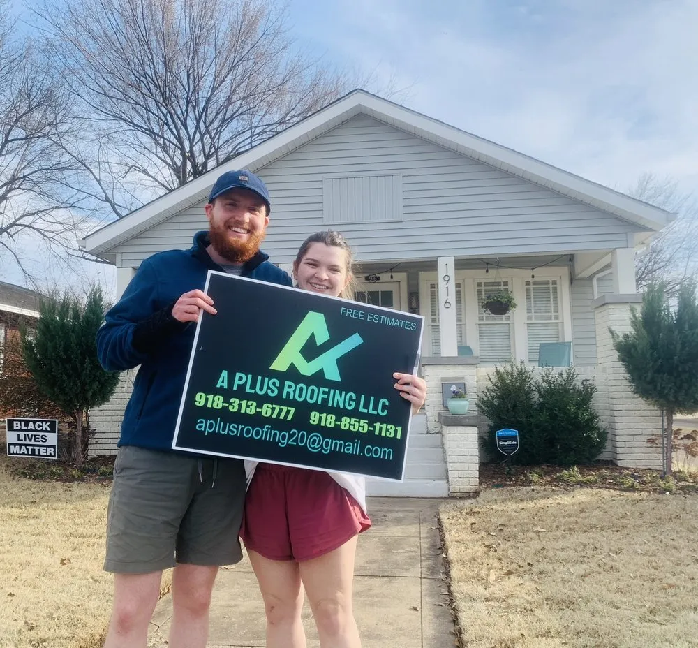 Slide of A Plus Roofing