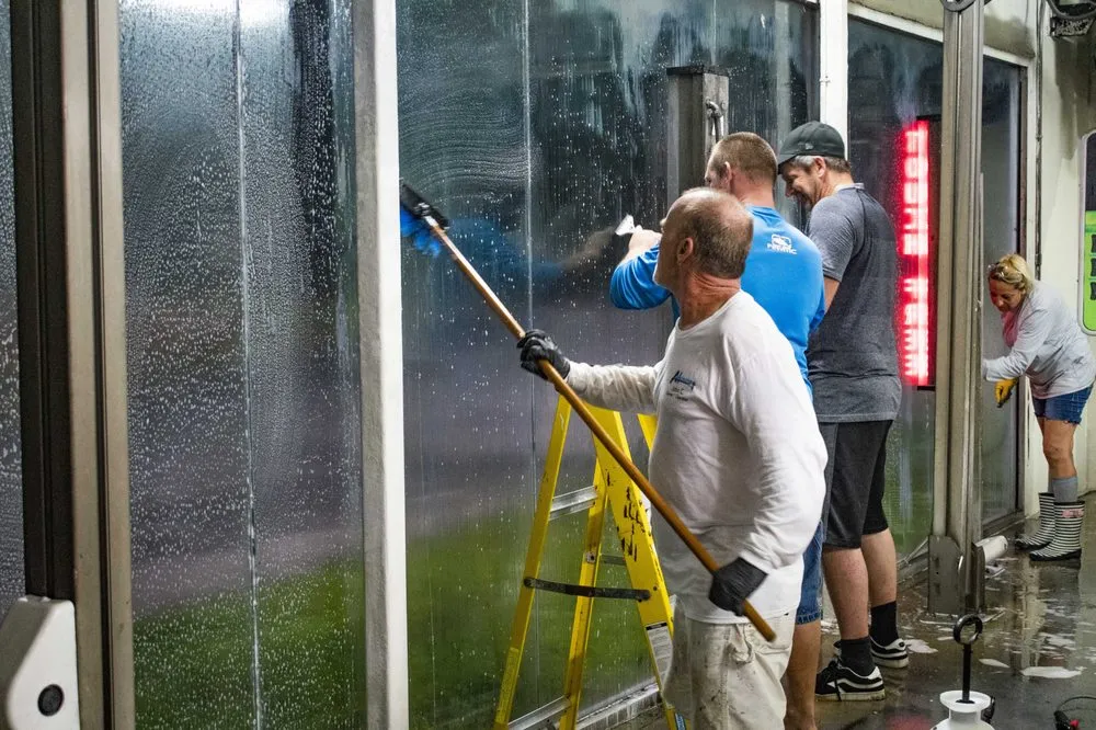 Slide of A Plus Soft Wash