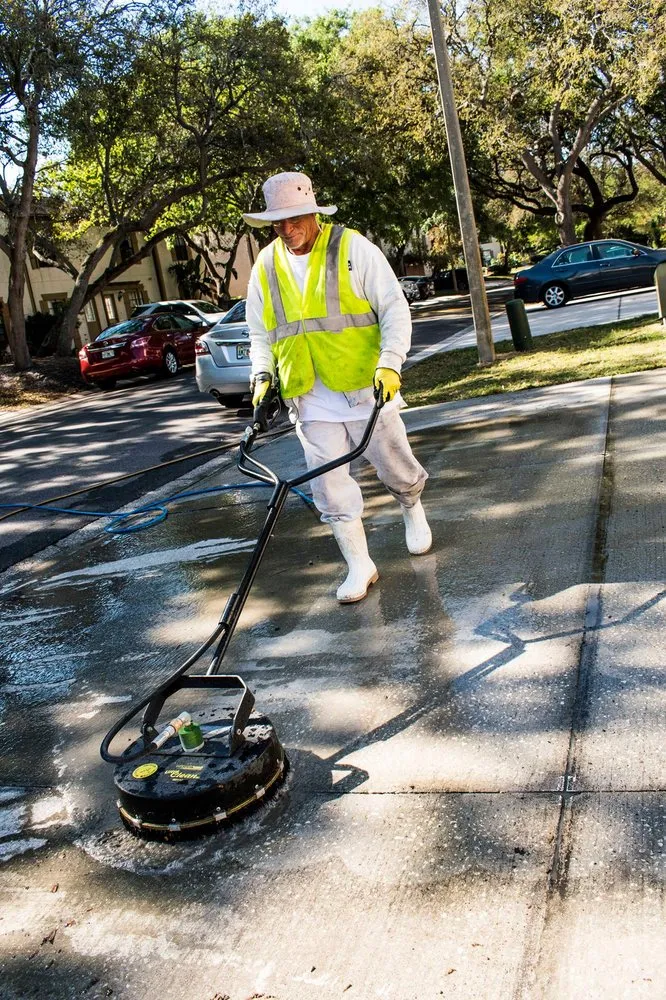 Slide of A Plus Soft Wash