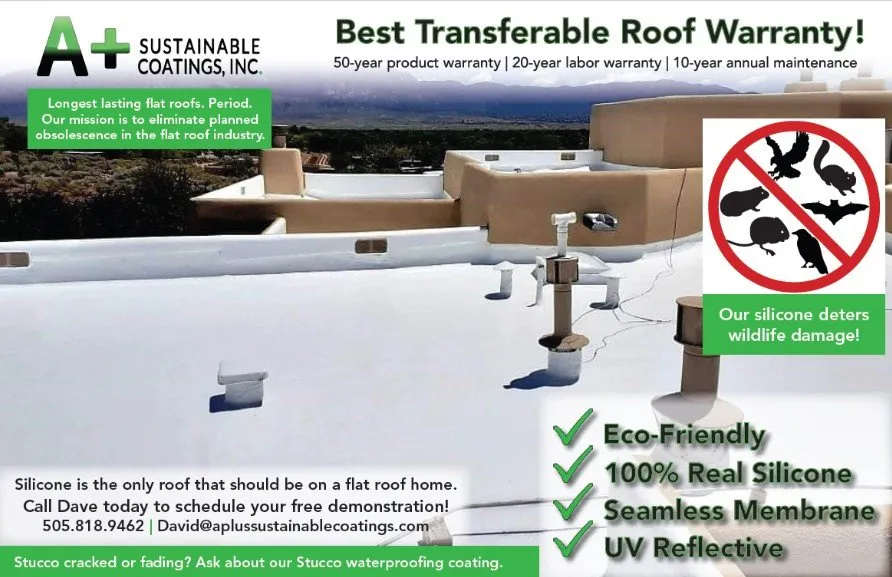 Slide of A Plus Sustainable Roofing Coatings