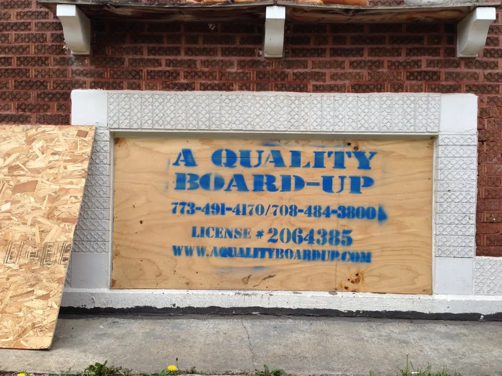 Slide of A Quality Board-Up & Emergency Services