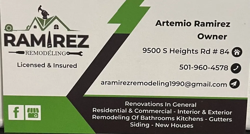 Slide of A. Ramirez Remodeling