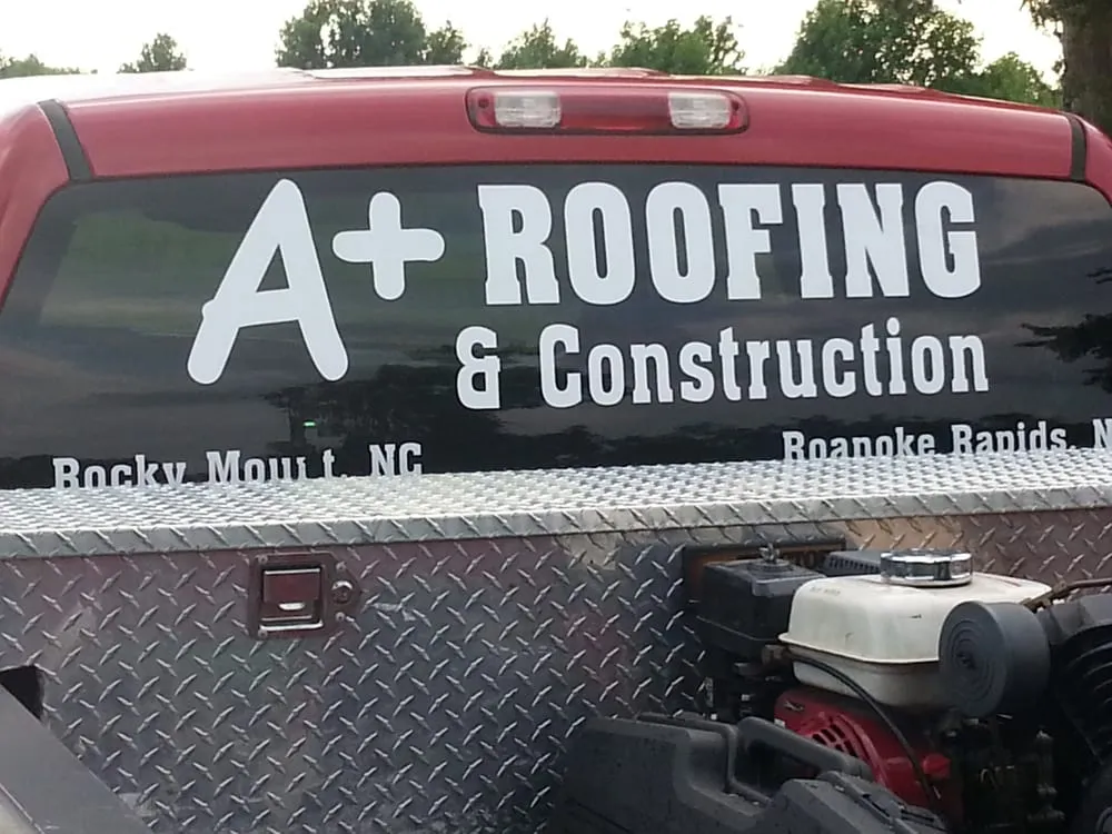 Slide of A+ Roofing and Construction