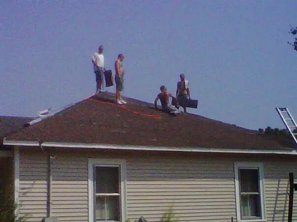 Slide of A+ Roofing and Construction