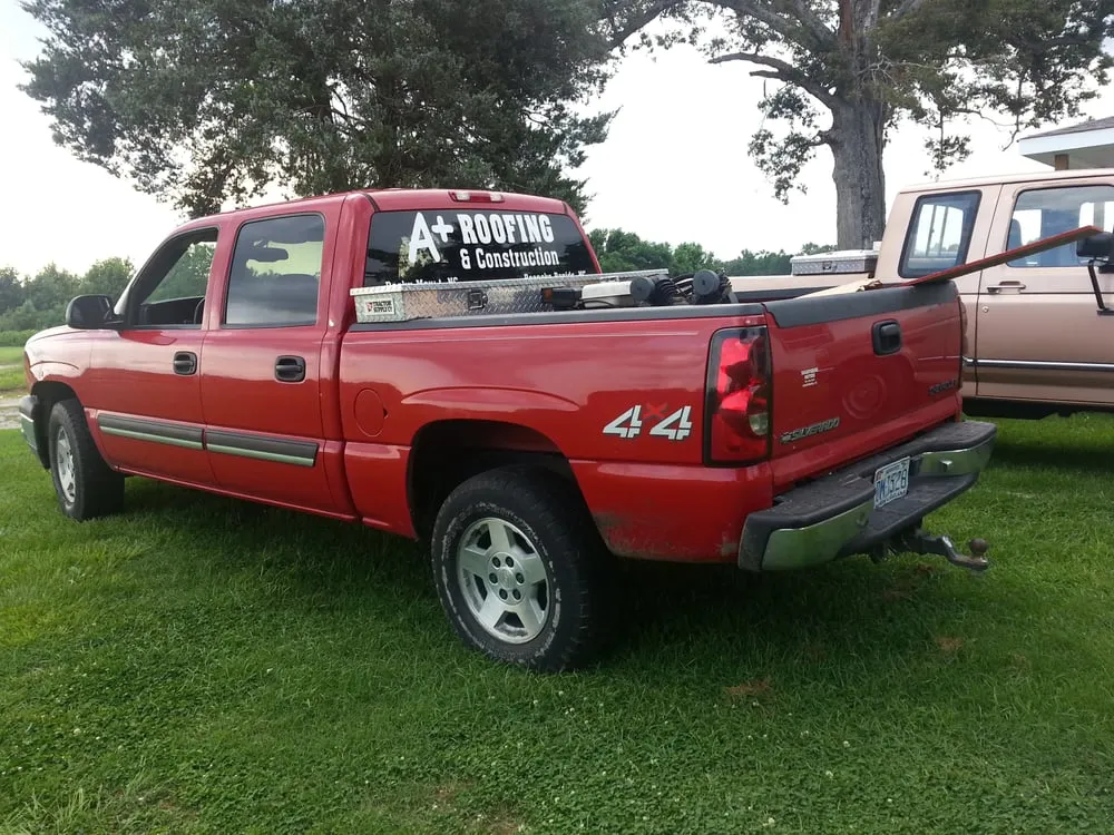 Slide of A+ Roofing and Construction