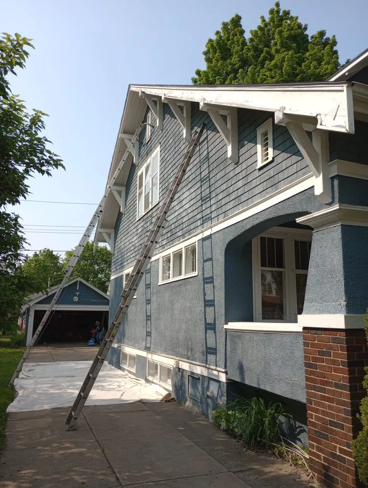 Slide of A+ Roofing and Painting