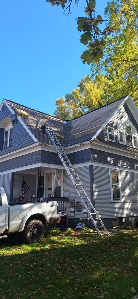 Slide of A+ Roofing and Painting