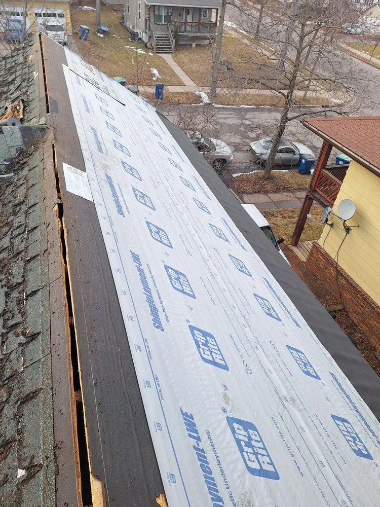 Slide of A+ Roofing and Painting