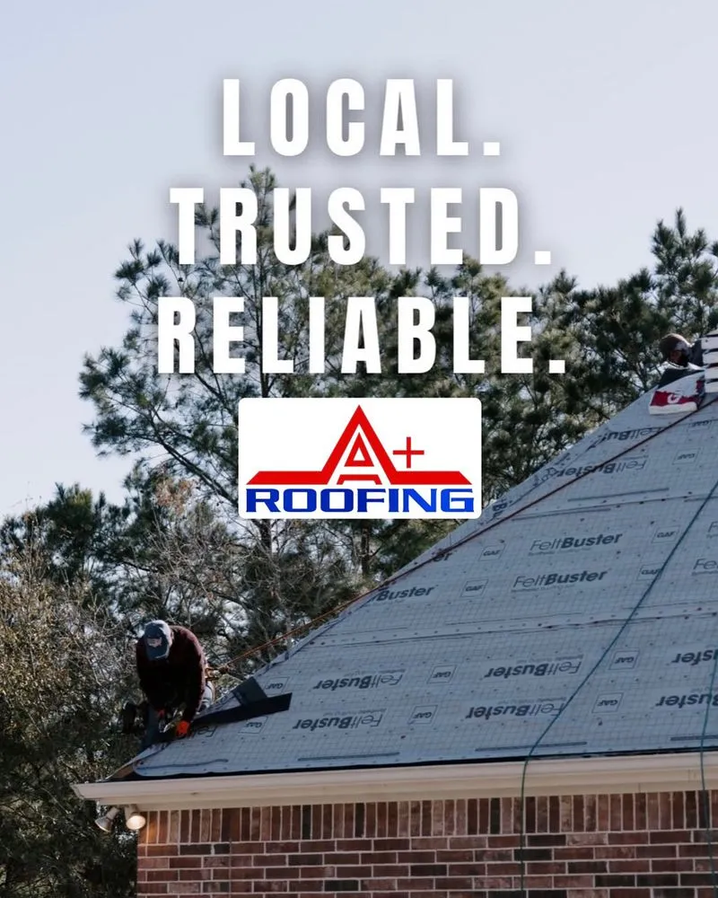 Slide of A+ Roofing