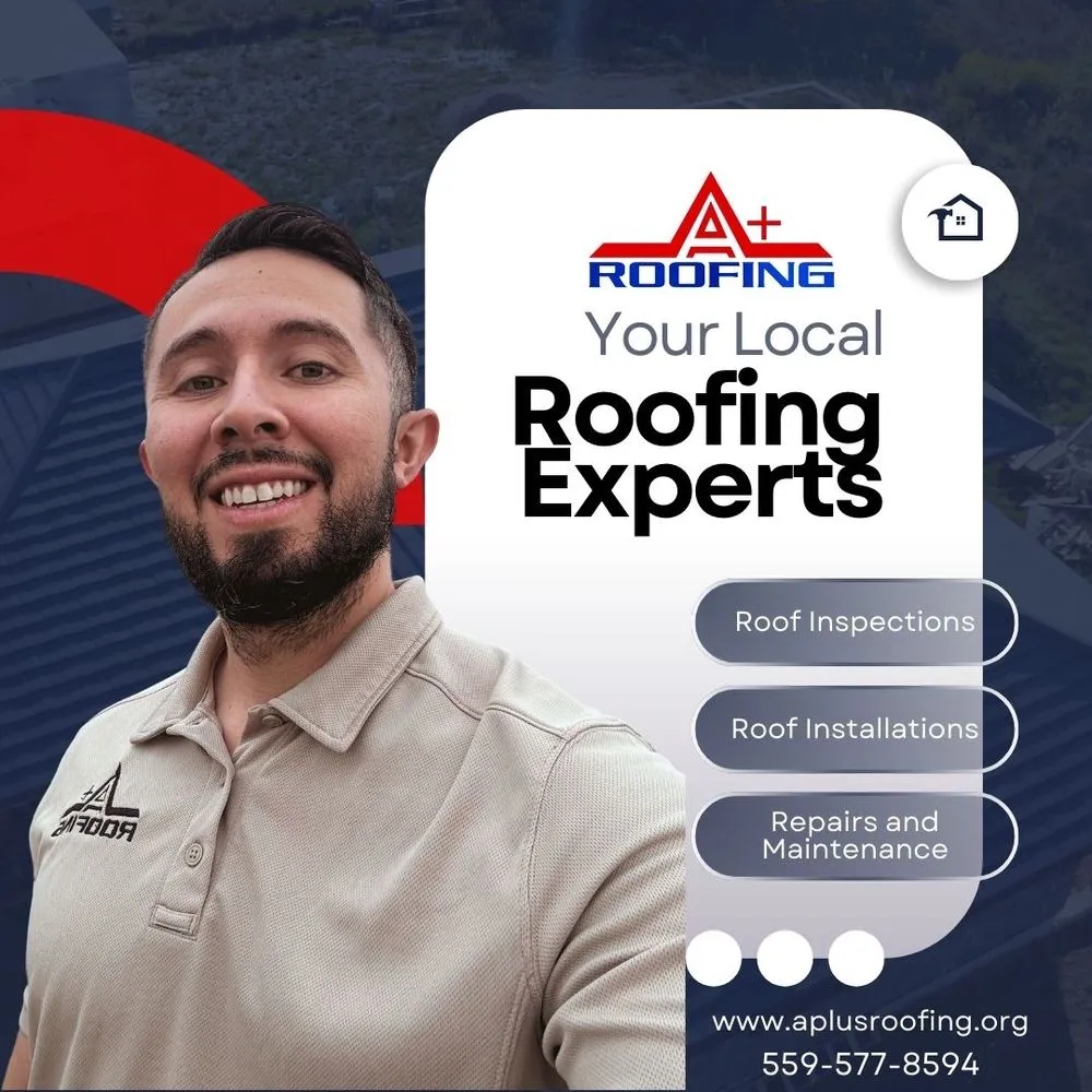 Slide of A+ Roofing
