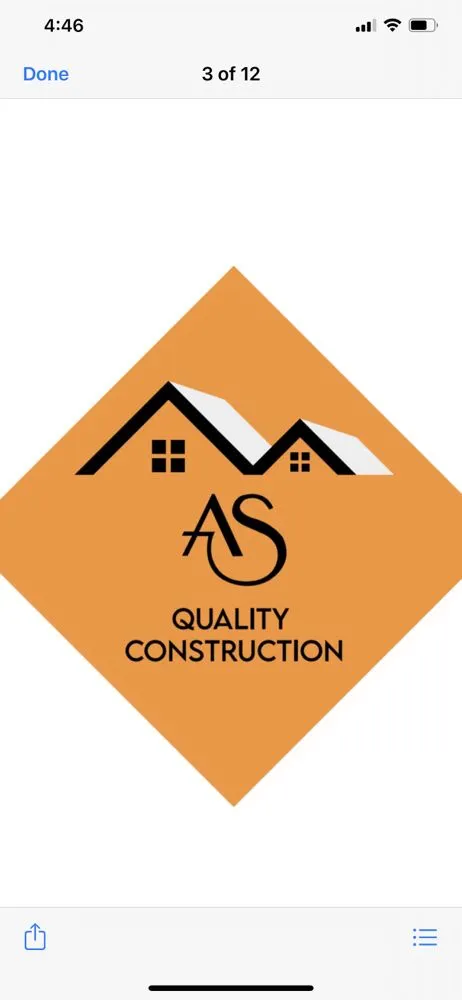 Slide of A. S. Quality Construction