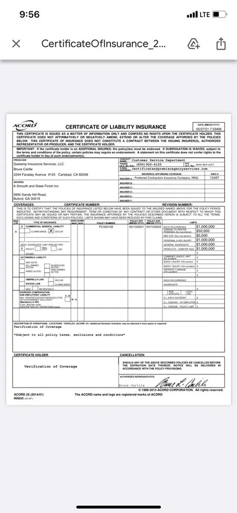 Slide of A Smooth and Sleek Finish