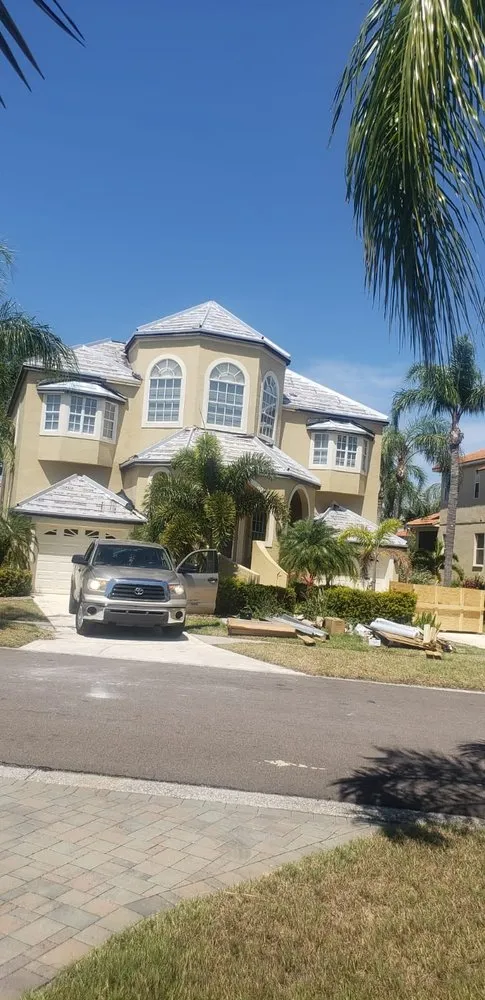 Slide of A squared roofing