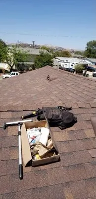 A Stella Roofing & Painting Logo