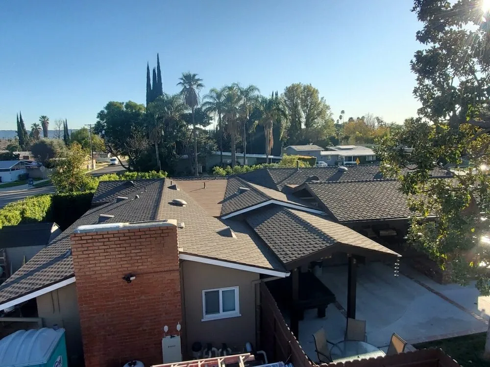 Local storm damage roof repair for homes across Reseda, CA - A Sunrise Roofing Inc