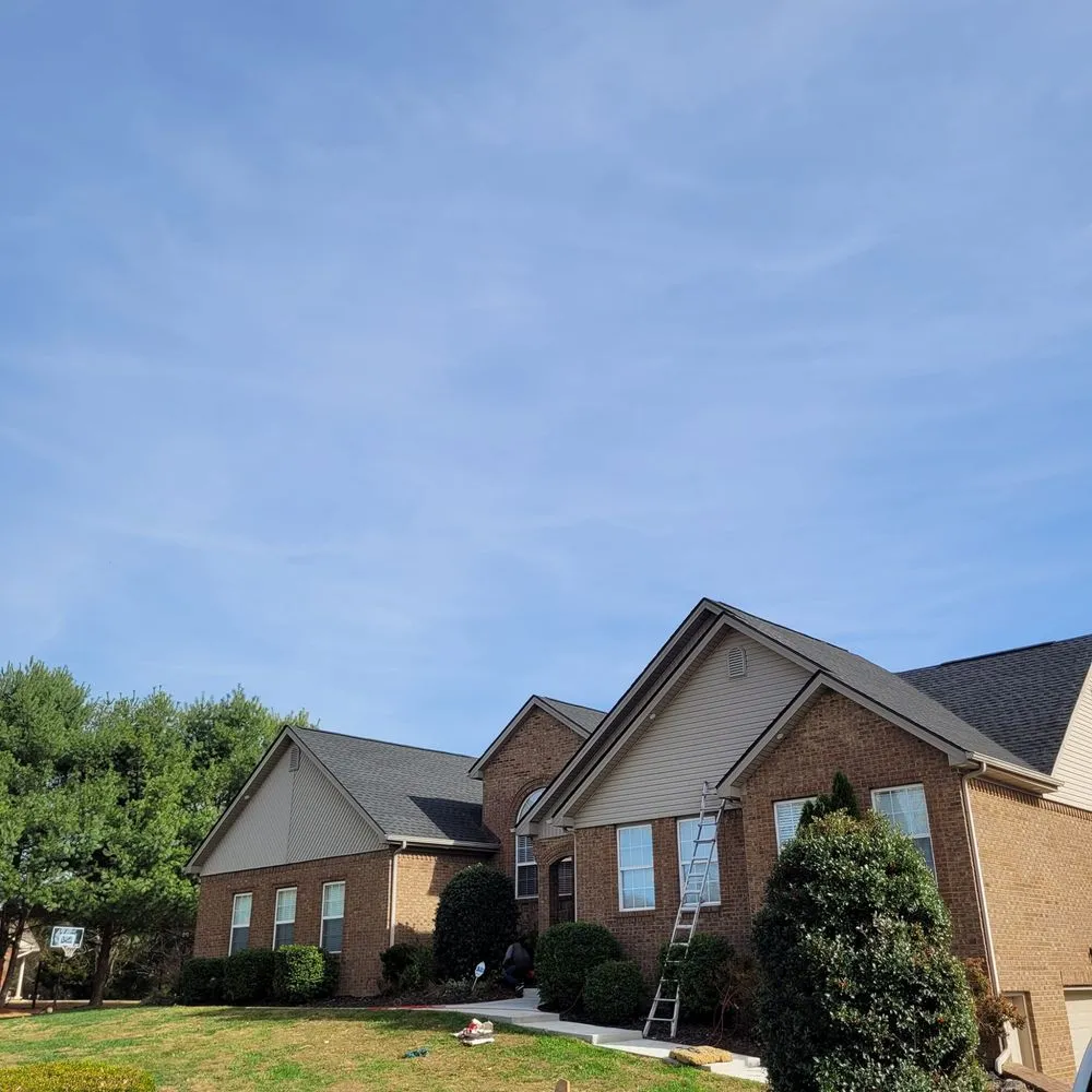 Slide of A Super Roofing Restoration