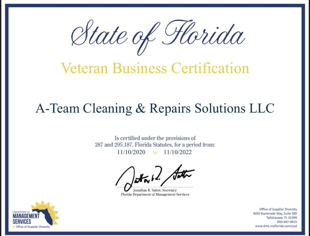 Slide of A-Team Cleaning & Repairs Solutions