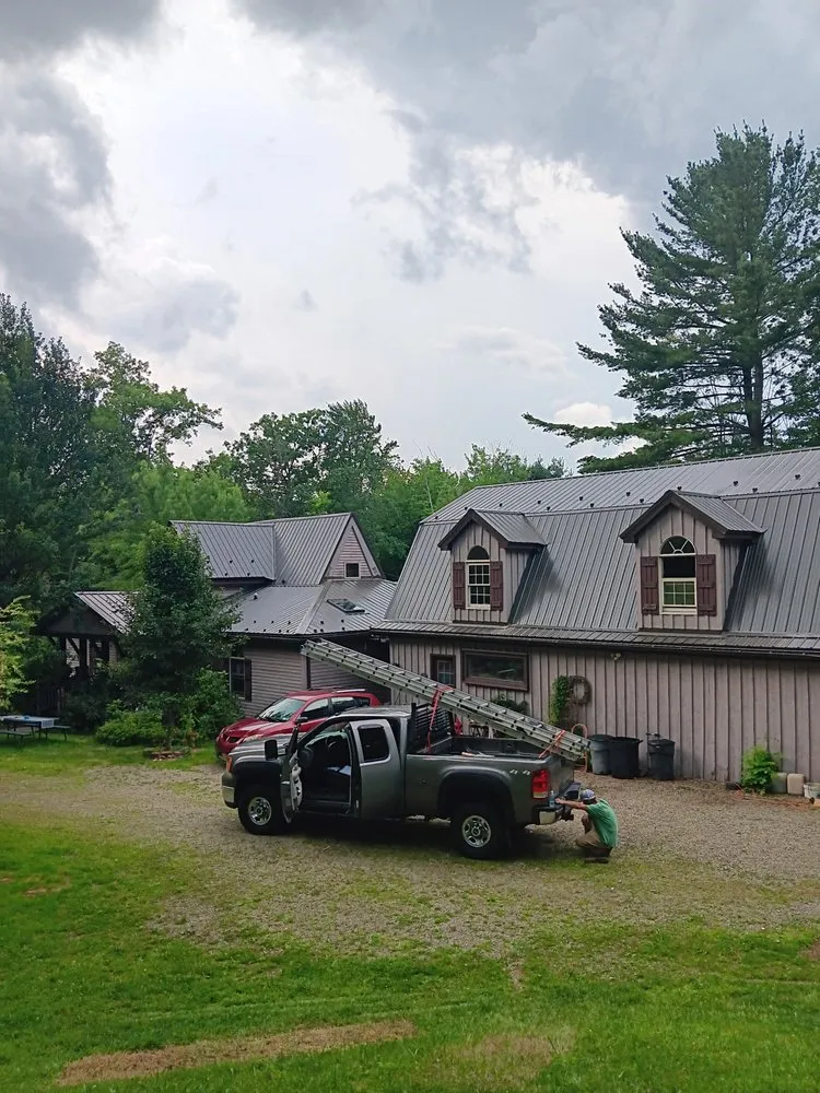 Slide of A Team Metal Roofing