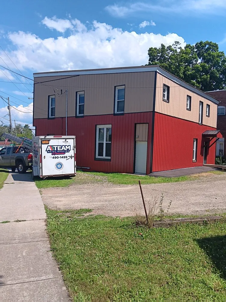 Slide of A Team Metal Roofing