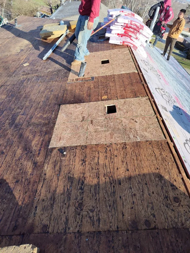 Slide of A-Team Roofing