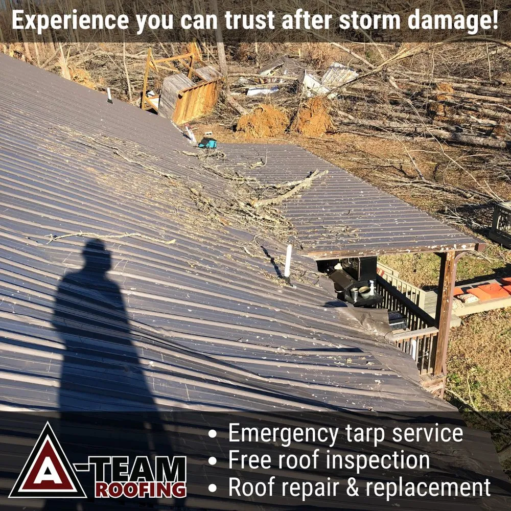 Slide of A-Team Roofing