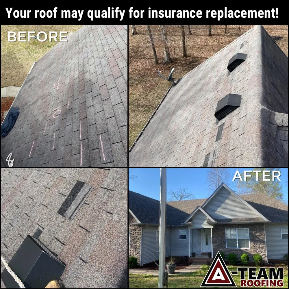 Slide of A-Team Roofing