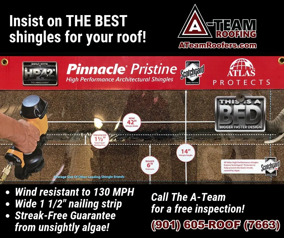 Slide of A-Team Roofing