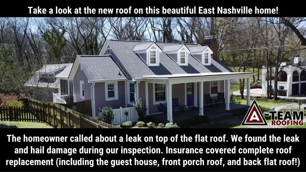 Slide of A-Team Roofing