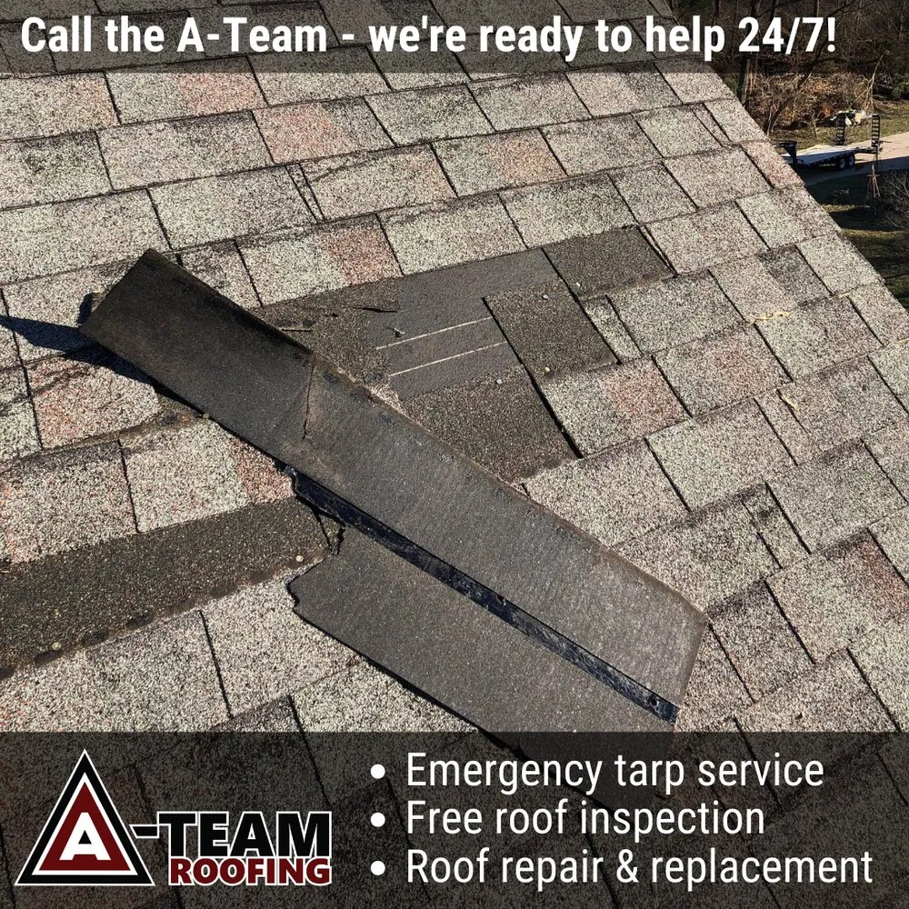 Slide of A-Team Roofing