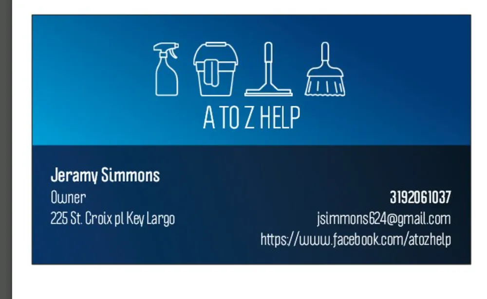 Slide of A to Z Help