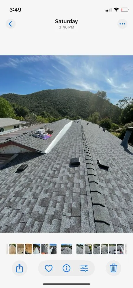 Slide of A Town Roofing