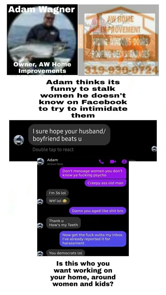 Slide of A W Home Improvement