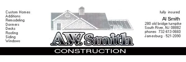Slide of A W Smith Construction