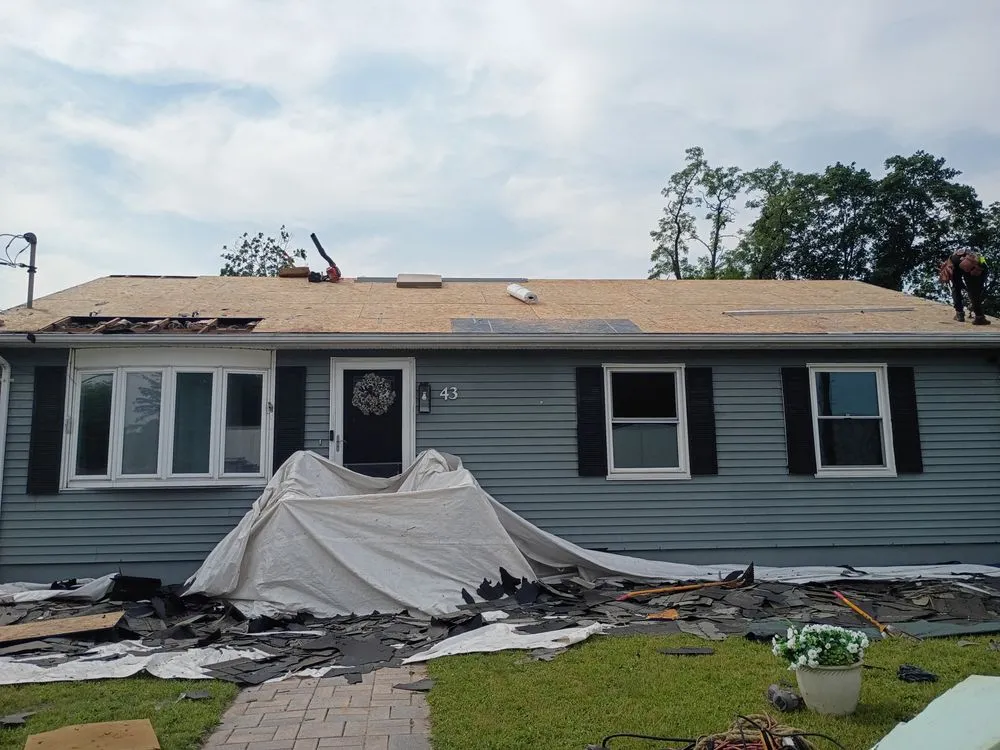 Licensed roof installation for fast service in Monroe Township, NJ by A-Z Contracting