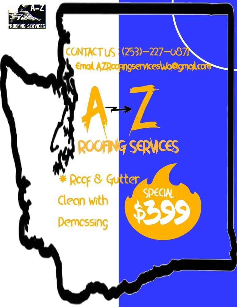 Slide of A-Z Roofing Services