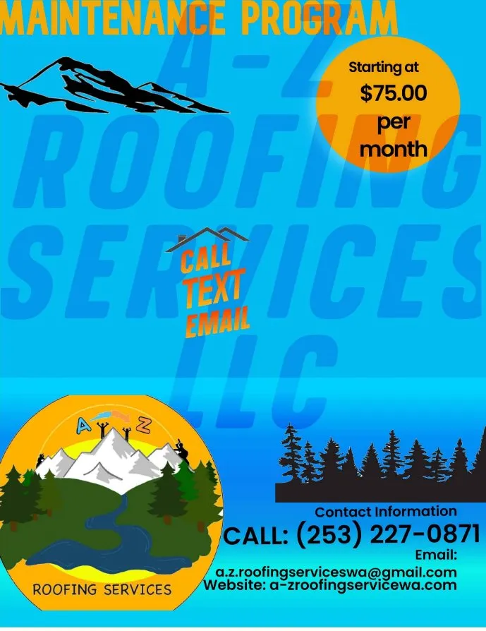 Slide of A-Z Roofing Services