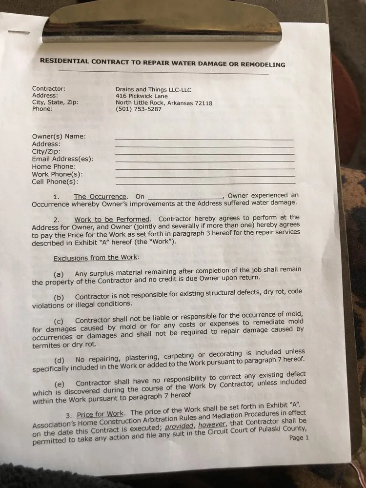 Slide of A1 Emergency Leak Detection & Water Restoration